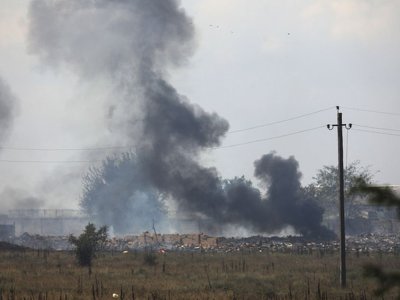 В Запорожье раздался взрыв
