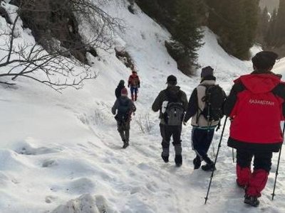 Трое туристов едва не погибли в горах Алматы