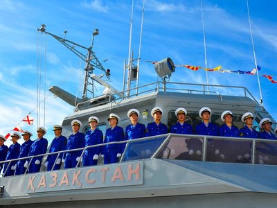 Военно-морским силам Казахстана – 30 лет
