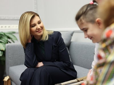Про юного художника із Запоріжжя розповіла у соцмережах дружина Президента Олена Зеленська