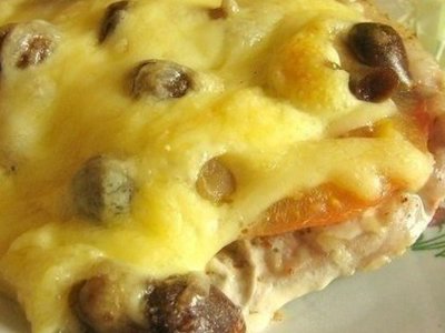Мамины секреты Мясо по-купечески с грибами