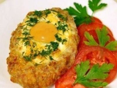 Мамины секреты Нежные шницели с яйцом