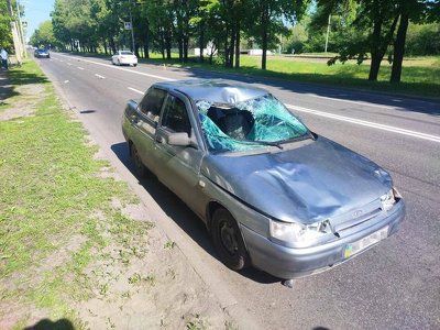 В Харькове автомобиль сбил на переходе мать с сыном: женщина погибла на месте