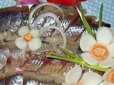 Мамины секреты Селедка в маринаде