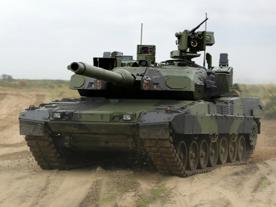 Немецкий концерн KMV представил танк Leopard 2A8