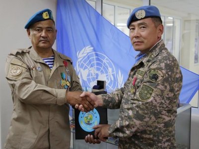 В Центре миротворческих операций Минобороны отметили Международный день миротворцев ООН