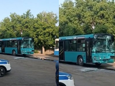 Четыре человека пострадали в ДТП с автобусами в Караганде