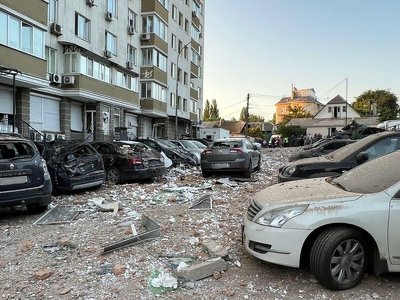 Минувшая ночь в Киеве – в фотографиях