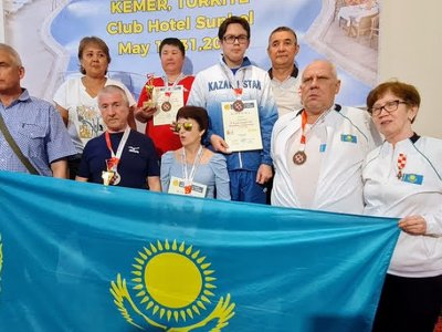 Казахстанские параспортсмены завоевали 8 медалей на чемпионате мира по шашкам «100»