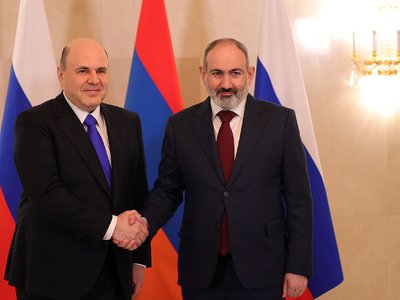 Товарооборот Армении и России в январе-апреле 2023 года вырос на 96% - Мишустин