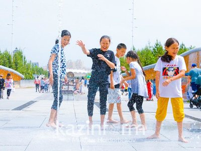 Жаркая погода ожидается на большей части территории Казахстана