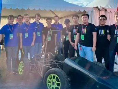 Казахстанские студенты разработали гоночный автомобиль