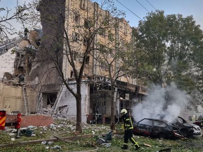 Россияне атаковали Черкассы: несколько человек пострадали (ФОТО)
