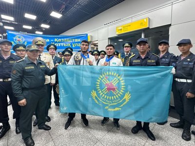 Встреча героя: Казахстан празднует победу Ризабека Айтмухана