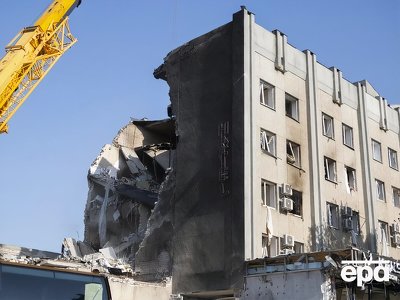 МВД показало первые минуты после ракетной атаки оккупантов на Черкассы. Мэр заявил, что разбор завалов продолжается