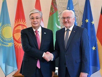 Состоялась встреча главы государства с федеральным президентом ФРГ Франком-Вальтером Штайнмайером