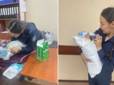 Женщину, оставившую новорожденного ребенка в кафе, ищут полицейские Актобе