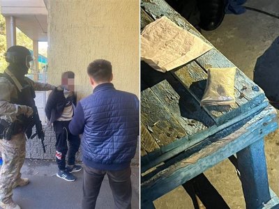 Закладчика «синтетики» поймали с поличным в Талдыкоргане