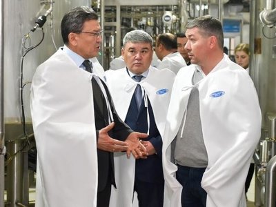 Аким СКО посетил молочный завод