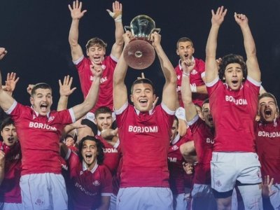 Сборная Грузии по регби U-18 обыграла команду Португалии