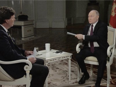 Активист «Комитета-2024» подал заявление против Путина за интервью Карлсону