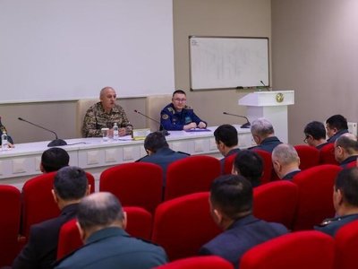 Министр обороны поставил задачи перед коллективом Национального университета обороны