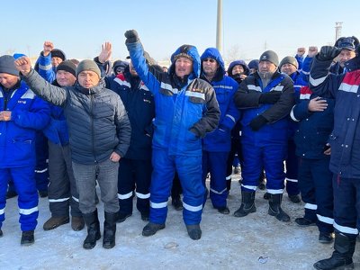Нацкомпания «КазМунайГаз» призывает бастующих рабочих West Oil Software вернуться на работу