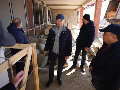 СПОРТКОМПЛЕКС ИМЕНИ БЕКЗАТА САТТАРХАНОВА В ТУРКЕСТАНЕ ВВЕДУТ В ЭКСПЛУАТАЦИЮ В ЭТОМ ГОДУ