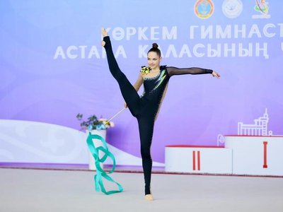 Открытый чемпионат по гимнастике проходит в Астане