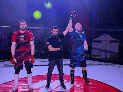 Темиртаусец Максим Самцов стал чемпионом Казахстана по ММА