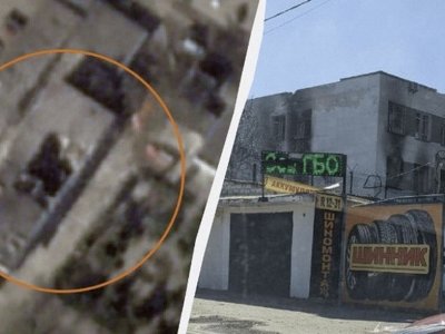 Опубликовано фото атакованного центра связи вф в Севастополе. Обвалилась крыша