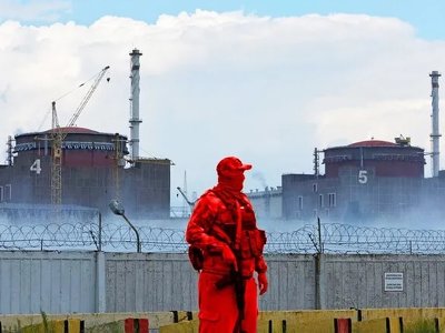 Оккупационные власти полностью остановили работу Запорожской АЭС