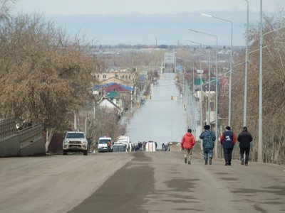 Разлив озера Пёстрое: Что происходило в Петропавловске до обеда