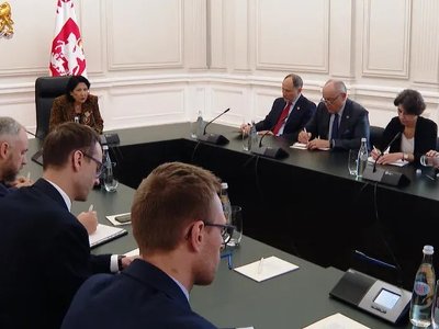 Президент Грузии поделилась с послами стран ЕС опасениями по поводу закона «об иноагентах»
