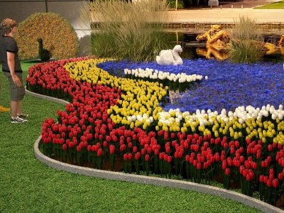 Грандиозная выставка цветов Flowers в Тель-Авиве. 2 миллиона цветов со всего мира