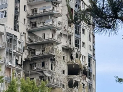 Мэр Харькова жил в многоэтажке, куда вчера попали россияне