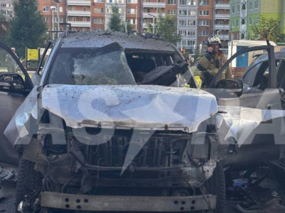 Подрыв авто замначальника центра спутниковой связи ВС РФ: его жена заявила, что в машине был не он