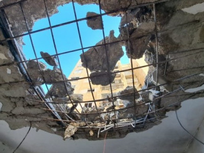 Ракета упала рядом с жилым зданием: более 140 квартир находились в опасности