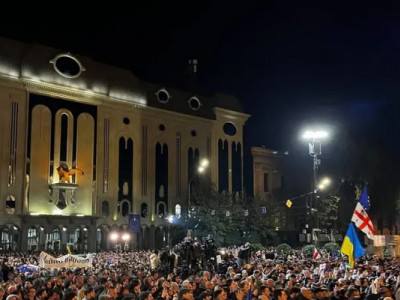 Оппозиция Грузии провела протесты против предварительных результатов парламентских выборов