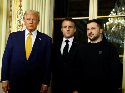 В Париже прошла первая встреча Зеленского с Трампом после ноябрьских выборов в США