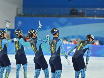 Казахстан впервые в истории завоевал «золото» Азиатских игр-2025 в шорт-треке