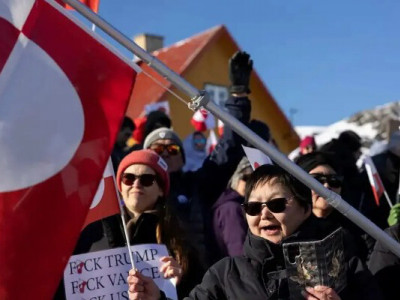 В Гренландии прошли массовые протесты против заявлений Трампа об аннексии острова