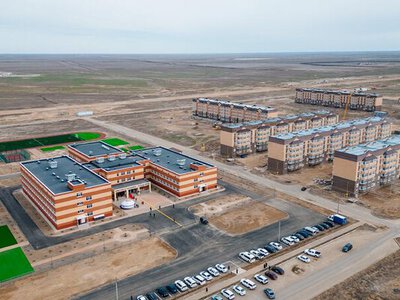 В городе Атырау открылась школа на 900 мест