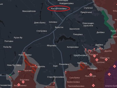 Российские войска продвинулись в сторону Константиновки сразу с двух сторон: Как выглядит карта сейчас