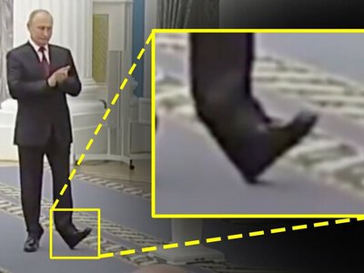 Известно, какой рост у Путина: что диктатор прячет за каблуком