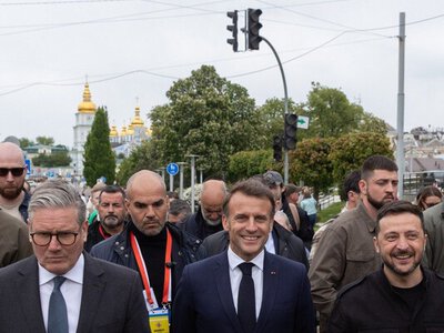 Чем Клопотенко кормил лидеров Франции, Польши, Великобритании и Германии в Киеве