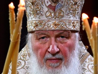 Патриарх Кирилл появился с краденой вещью украинского митрополита