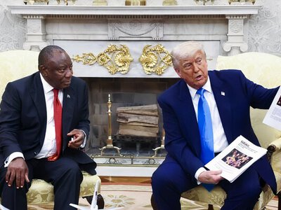 Трамп обвинил президента ЮАР в геноциде белых. Reuters сравнивает их разговор с перепалкой с Зеленским