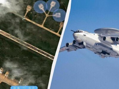 Последствия атаки беспилотников на российскую авиабазу: спутниковые снимки