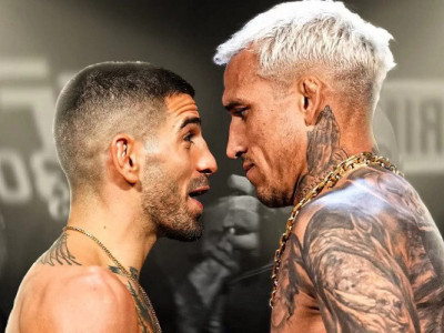 Илия Топурия нокаутировал Оливейру и стал чемпионом UFC в легком весе